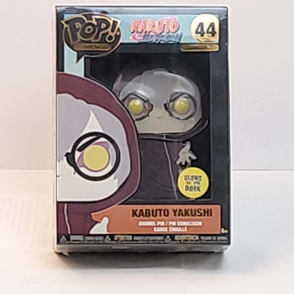 Funko Pop Pin Naruto Shippuden Kabuto Yakushi #44 Glow in the Dark GITD NIB